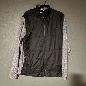 Men's Black and Gray Jacket - Shatterproof Stronger than Addiction